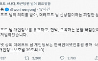 원희룡, 강성친문 ‘더레프트’ 정식변호…“개인정보 유출자ㆍ공모과정도 추적할 것”