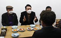 꼬리곰탕→짬뽕→김치찌개→파스타…'혼밥’ 않는 윤석열의 점심