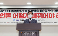 [포토] 김기현 '공영언론 어떻게 바뀌어야 하나'