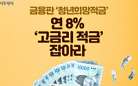 [카드뉴스] 금융판 ‘청년희망적금’…연 8% ‘고금리 적금’ 잡아라