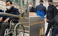 “이준석 보고 있나”…박홍근ㆍ고민정, 휠체어 타고 국회 출근