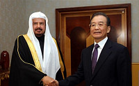 [포토] 원자바오 총리 “사우디와 에너지 협력 강화”