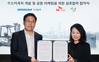 두산밥캣, SK E&amp;Sㆍ플러그 합작사와 수소 지게차 개발