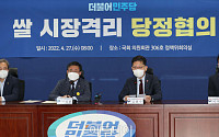 [포토] 쌀 시장격리 당정협의, 발언하는 김현수 장관