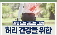 [카드뉴스] 허리 건강을 위한 스트레칭