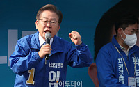 [포토] 인천 출정식, 발언하는 이재명 민주당 선대위원장
