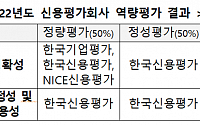 한국신용평가, 신용평가회사 역량평가에서 가장 '우수'