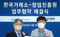 한국거래소, 창업진흥원과 창업기업 성장지원 위한 업무협약