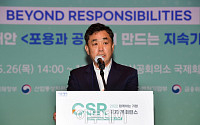 [포토] 김상철 대표, CSR 국제콘퍼런스 환영사