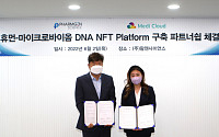 팜젠사이언스, 휴먼-마이크로바이옴 DNA NFT 플랫폼 사업 진출