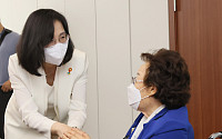 김현숙 장관, 일본군 '위안부' 피해자 이용수 할머니 만나 &quot;지원 적극 검토&quot;