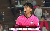 한국, 파라과이에 0-1 전반 종료…불안한 수비 결국 실책으로