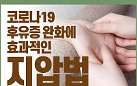 [카드뉴스] 코로나19 후유증 완화에 효과적인 지압법