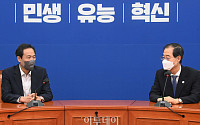 [포토] 한덕수 총리, 우상호 위원장 예방