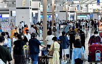 [포토] 피서객들로 붐비는 인천공항