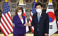 [포토] 낸시 펠로시 미국 연방하원의장 만난 김진표 국회의장