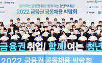 [포토] '3년만에 대면행사' 2022 금융권 공동채용 박람회