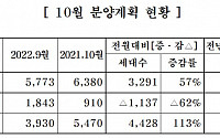 중견주택업체, 내달 9064가구 분양…전월 대비 3291가구↑