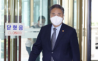 [포토] 출근하는 박진 외교부 장관