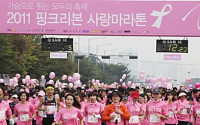 [사회공헌 특집]아모레퍼시픽, 유방암 조기검진 알리는 핑크리본 마라톤