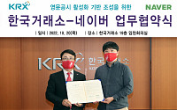 한국거래소, 영문공시 활성화 위해 네이버와 AI 번역 인프라 MOU 체결