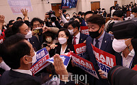 [포토] 민주당 항의 속 증인선서 하는 이원석 검찰총장