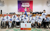 코웨이 휠체어농구단, 창단 첫 우승…전국장애인체육대회 남자부 금메달