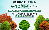 두나무, 세컨블록서 ‘숲 바로 가꾸기’ 캠페인…“가상나무가 현실로”