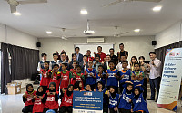 포스코건설, 말레이시아 초등학교에 'K-콘텐츠' 전파