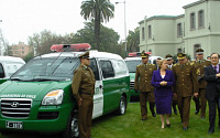 현대차, 칠레 경찰차로 '스타렉스' 공급