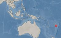 피지 수바 인근 해역서 규모 6.7 지진 발생