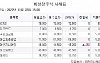 [장외시황] 비상장 주식 시장 하락…한국코러스, 29.21% 상승