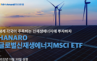 NH아문디운용, 신재생에너지에 투자하는 ETF 출시