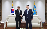 尹, 투르크메니스탄 상원의장 만나 “투르크 천연가스-韓 기술력 상호보완”