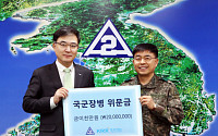 한국거래소, 제2작전사령부 장병 위문금 전달