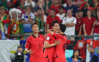 [카타르 월드컵] '김영권 동점골' 한국 1-1 포르투갈(전반종료)