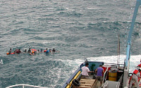 대우인터내셔널, 미얀마해상에서 어부구출