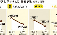 카카오, 국민주서 ‘밉상주’로…1년 만에 시총 70조 원 증발했다