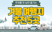 [카드뉴스] 추위를 벗 삼아 즐기는 겨울 여행지 추천 5곳