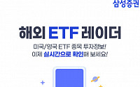 삼성증권, 해외ETF 정보 실시간 제공 서비스 론칭