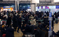 [포토] '붐비는 인천공항 출국장'
