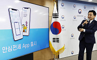 [포토] 안심전세 앱(APP), 기능 설명하는 원희룡 국토부 장관