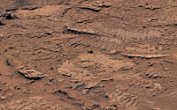 나사 화성 탐사선 ‘큐리오시티’, 고대 호수 증거인 물결 구조 암석층 발견
