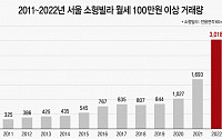 월세 100만원 이상 소형빌라 인기…거래량 역대 '최다'