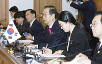 [포토] 한-몽 총리회담에서 모두발언하는 한덕수 총리