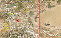 중국‧타지키스탄 접경지서 7.3 강진 발생...4.5 규모 여진도 잇따라