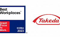 한국다케다제약, ‘대한민국 일하기 좋은 100대 기업’에 선정