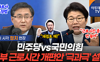 민주당vs국민의힘, '주 69시간제' 설전···尹, 재검토 지시 [영상]