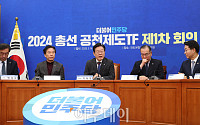 [포토] 민주당, 2024 총선 공천제도 TF 제1차 회의