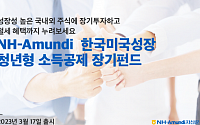 NH아문디, 한국미국성장 청년형 소득공제 장기펀드 출시
